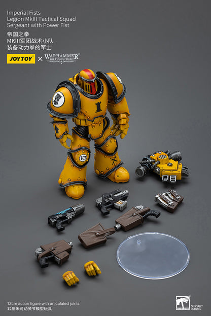 Imperial Fists: Legion MkIII Tactical Squad - Sergeant with Power Fist