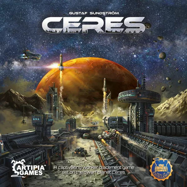 Ceres Board Game Artipia Box Art