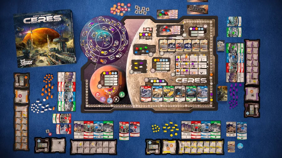 Ceres Board Game Components