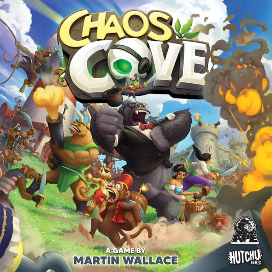 Chaos Cove APE Games Board Game Animals Box Art