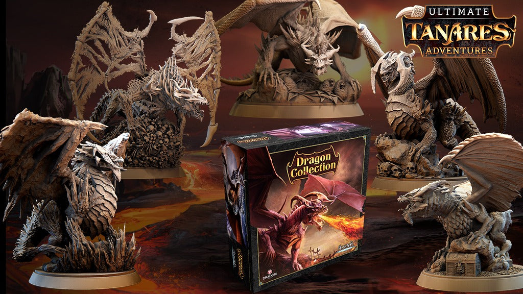 Tanares Adventures: Dragon Collection (Unpainted)