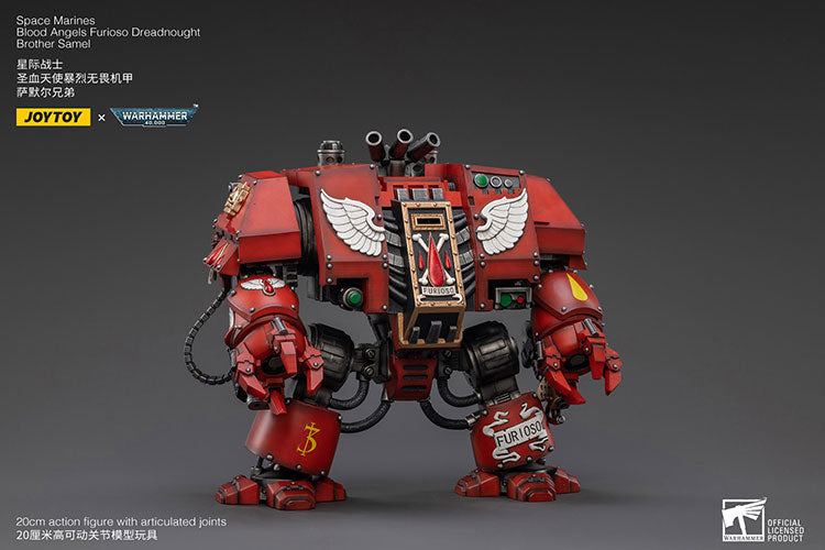 Blood Angels Dreadnought Brother Samel Warhammer 40K JoyToy Action Figure