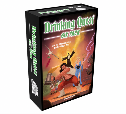 Drinking Quest 6-Pack 3D Box Render