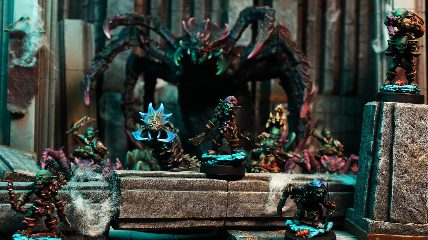 Epic Encounters- Labyrinth of the Goblin Tsar Painted Miniatures