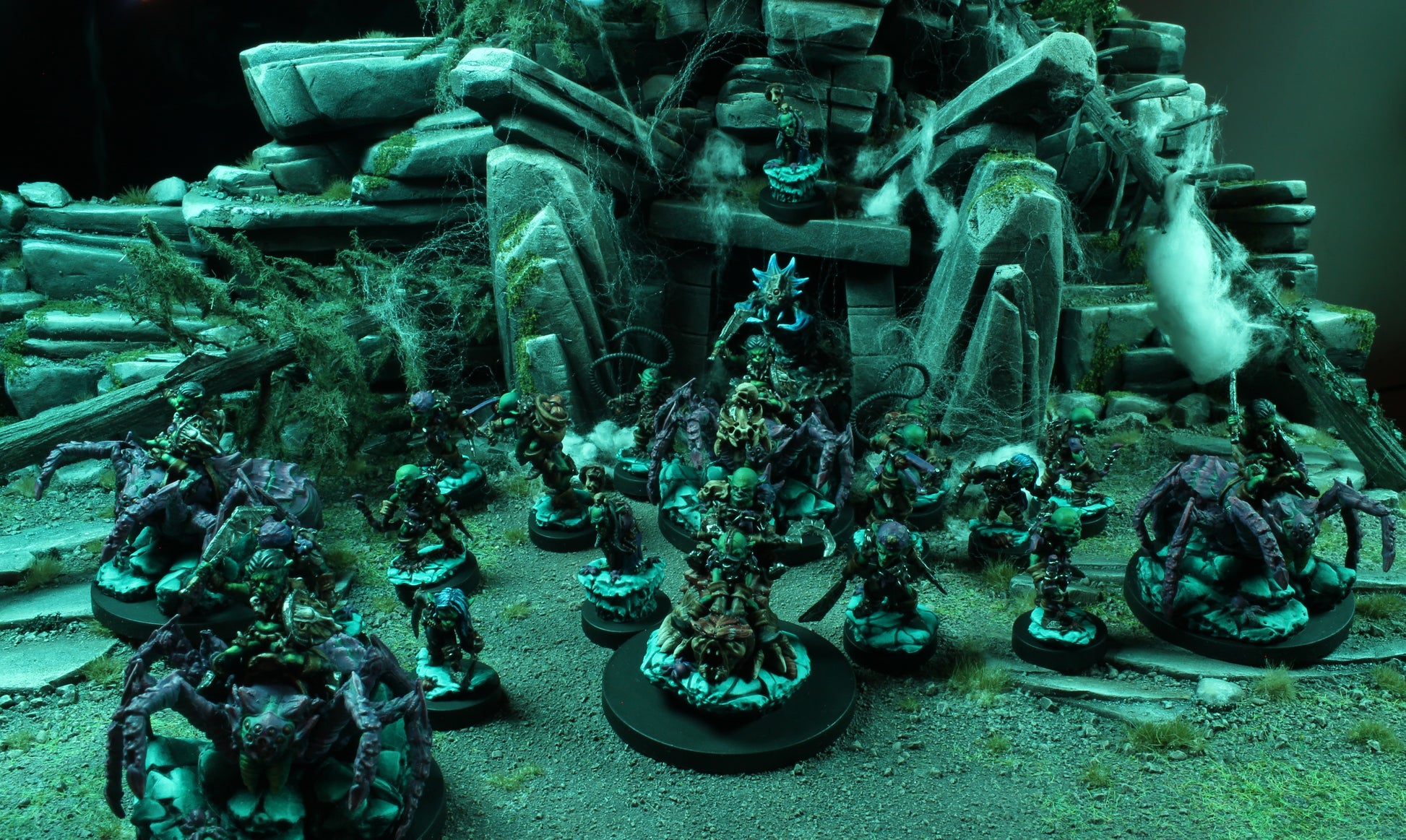 Epic Encounters- Labyrinth of the Goblin Tsar Painted Miniatures