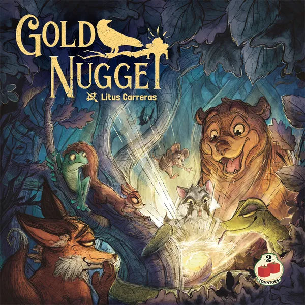 Gold Nugget Board Game Box Art