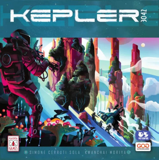 Kepler Post Scriptum Board Game Space Sci-Fi Box Art