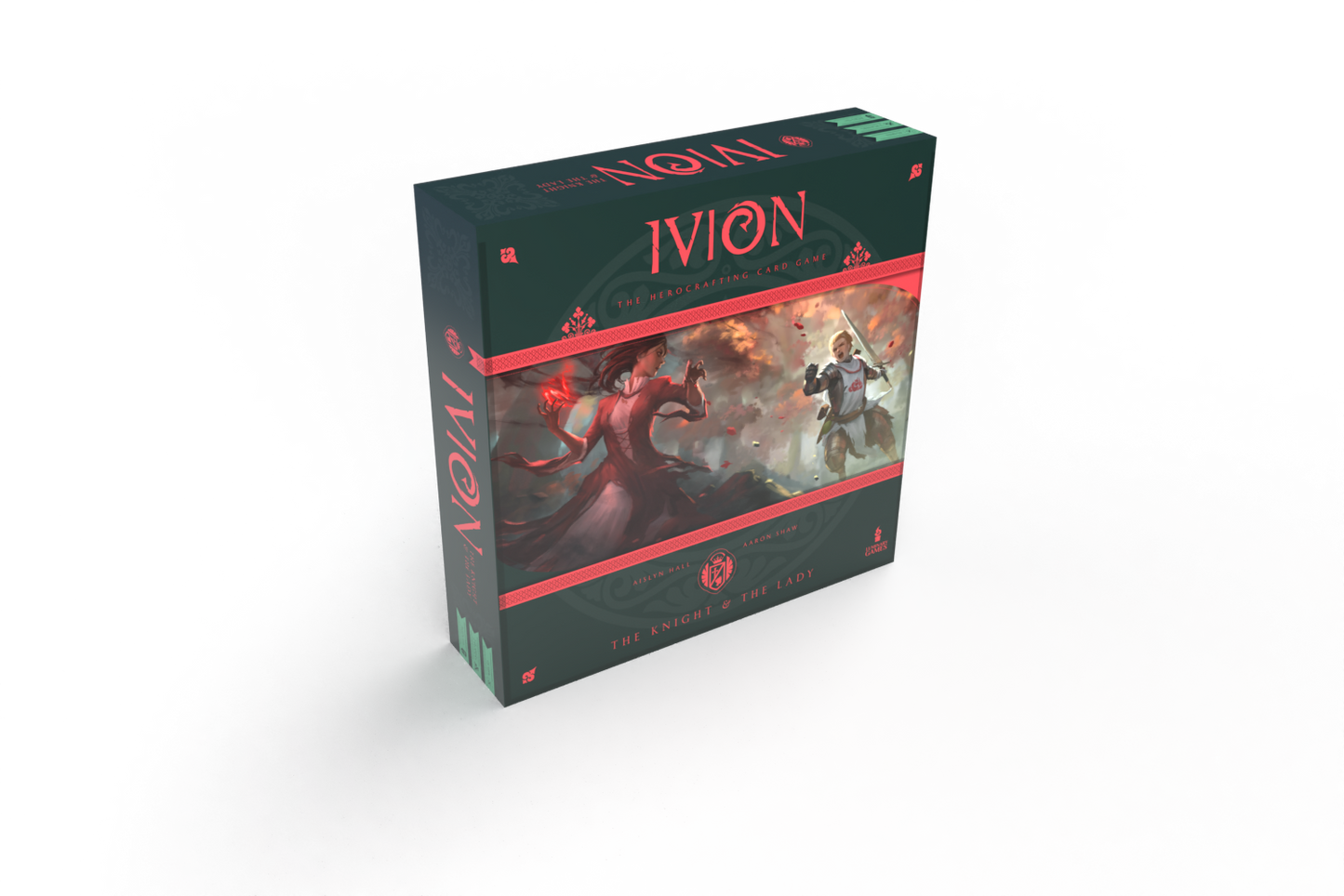 Ivion: The Knight & The Lady ¾ view Box Shot