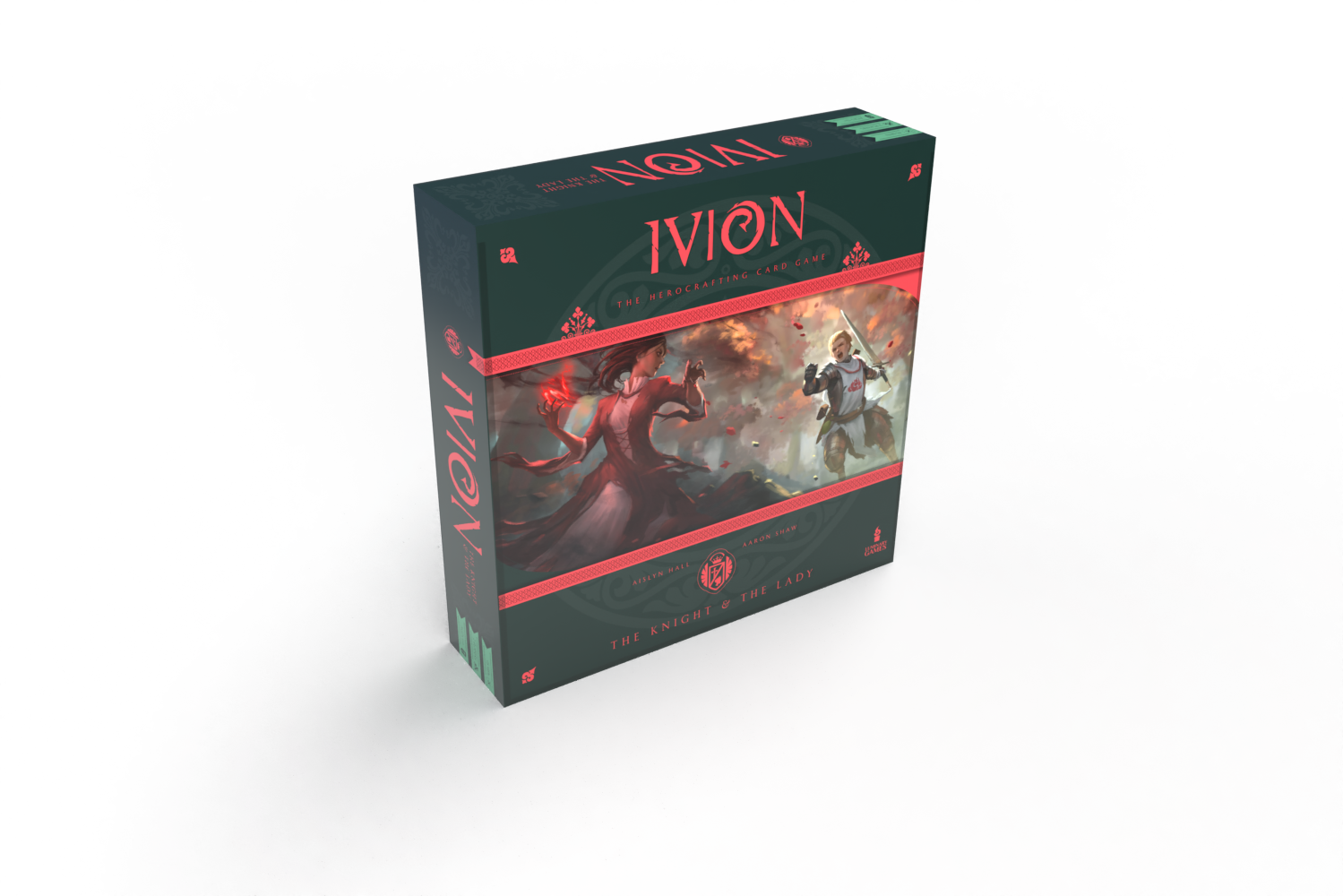 Ivion: The Knight & The Lady ¾ view Box Shot