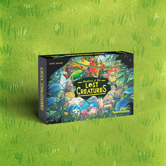 Hunters of The Lost Creatures Wonderbow Card Game Box