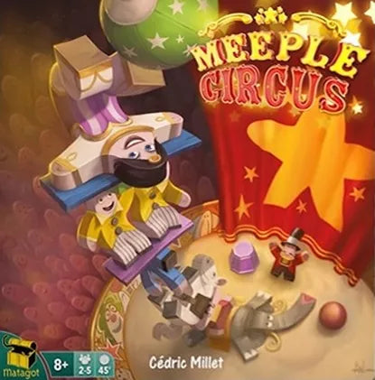 Meeple Circus Matagot Board Game Box Art