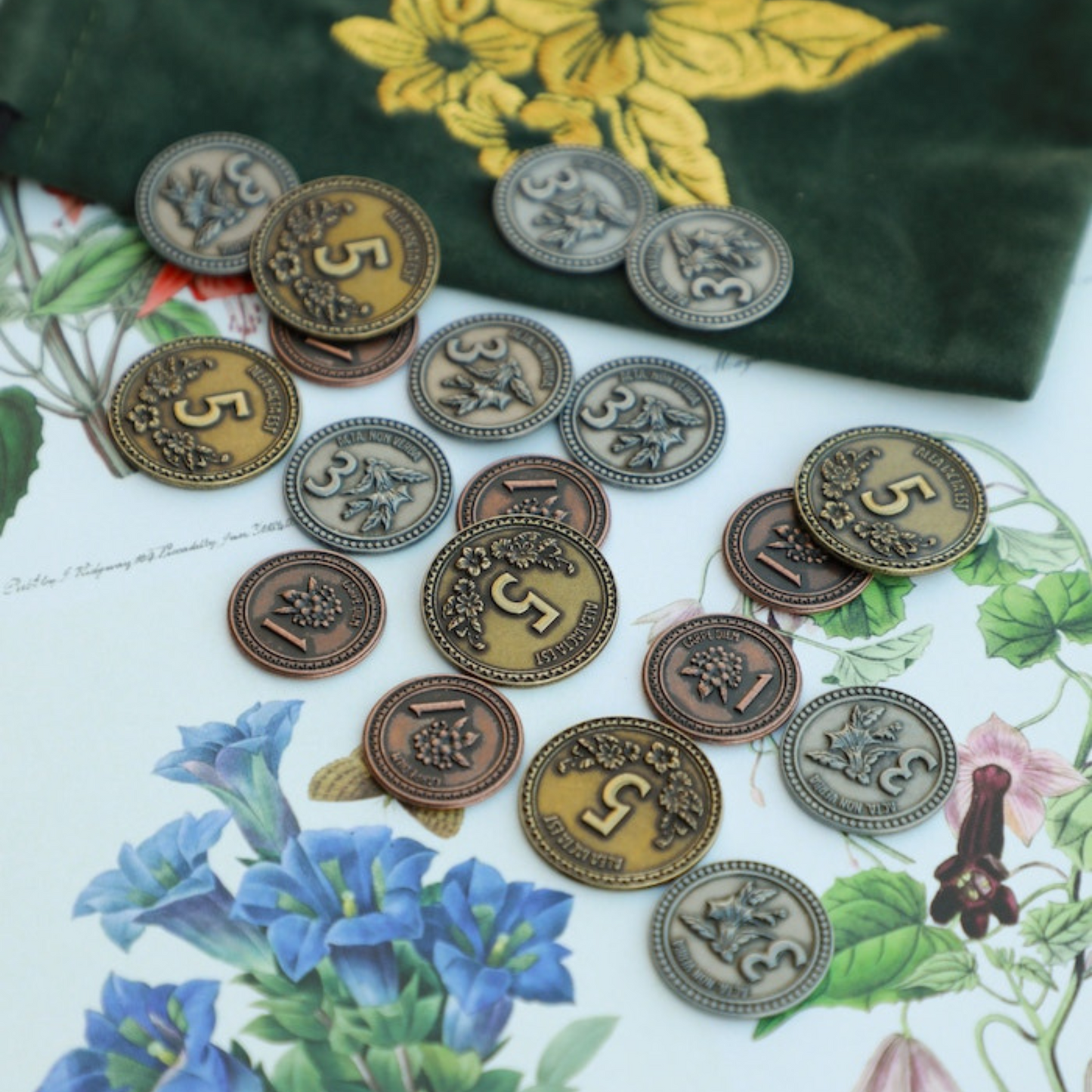 Botany: Metal Coins