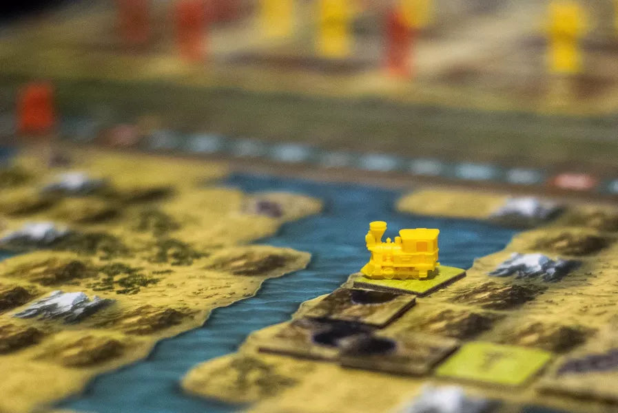 Pacific Rails Vesuvius Media Train Meeple