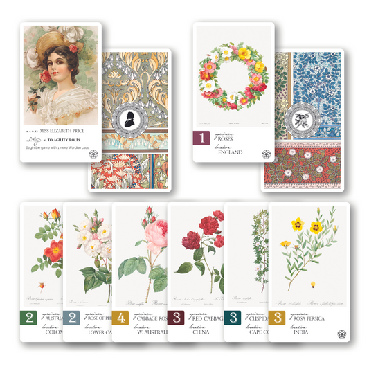 Cards in the Regal Roses Mini Expansion for Botany