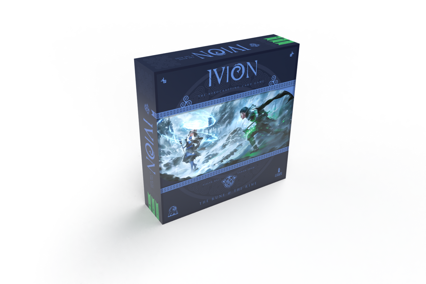 Ivion: The Rune & The Rime ¾ view Box Shot