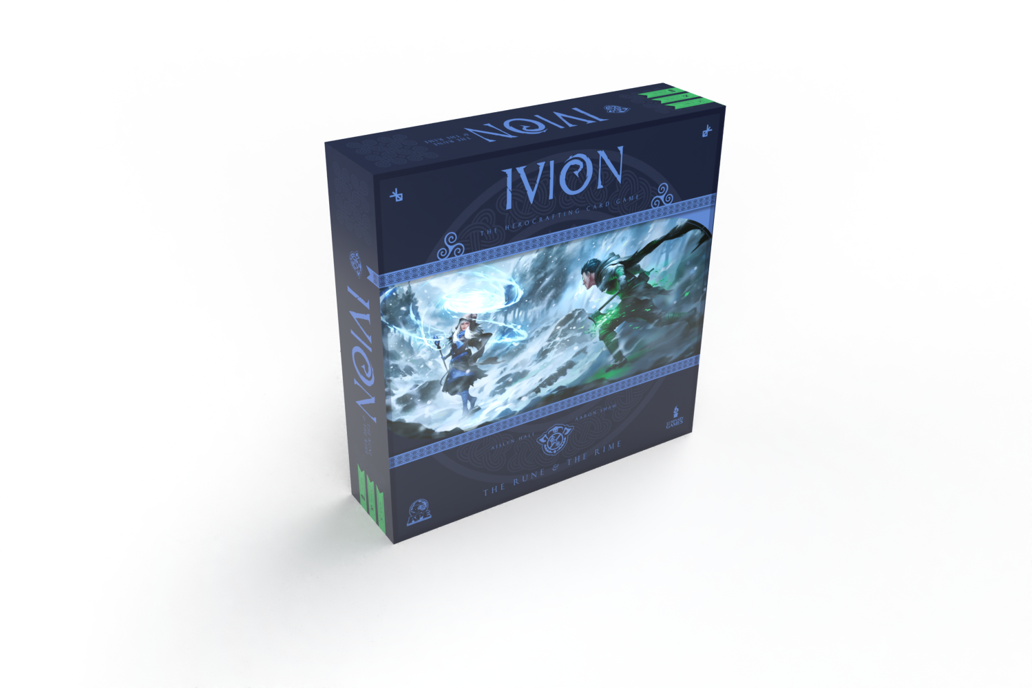 Ivion: The Rune & The Rime ¾ view Box Shot