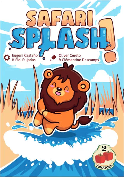 Safari Splash 2 Tomatoes Children Card Game Box Art