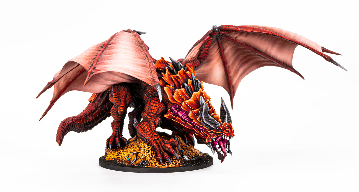 Epic Encounters- Lair of the Red Dragon Painted Dragon Model