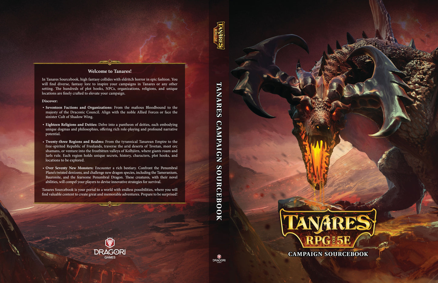 Tanares RPG: Source Book