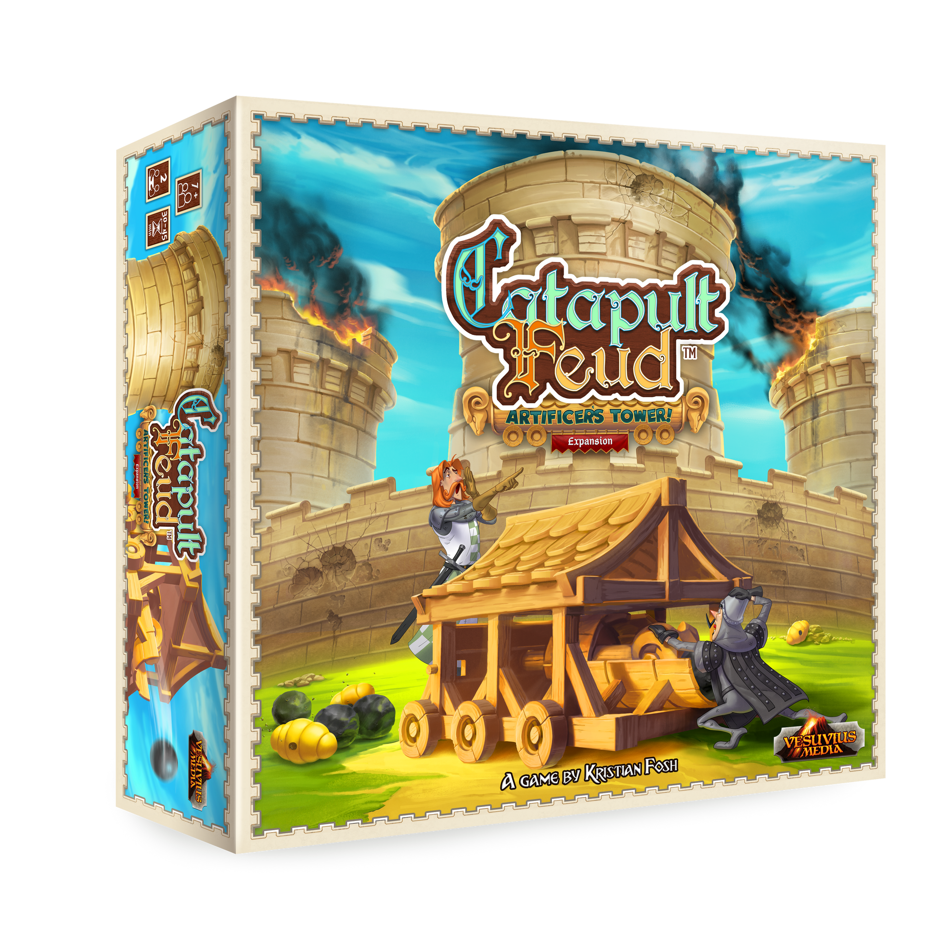 Catapult Feud Artificers Expansion 3D Box