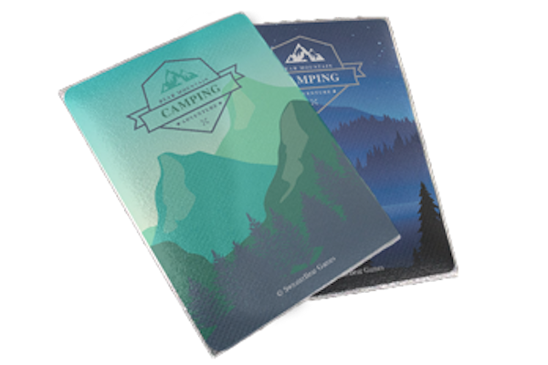 Bear Mountain Camping Adventure: Card Sleeves