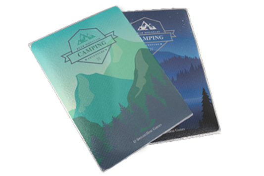 Bear Mountain Camping Adventure: Card Sleeves