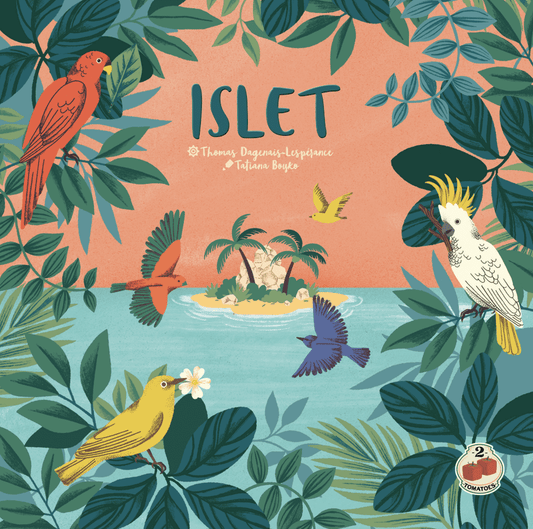 Islet 2 Tomatoes Games Board Game Box Art