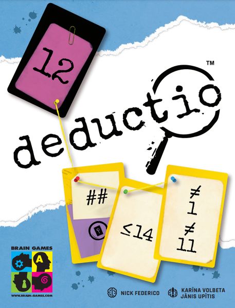 Deductio Brain Games Card Game